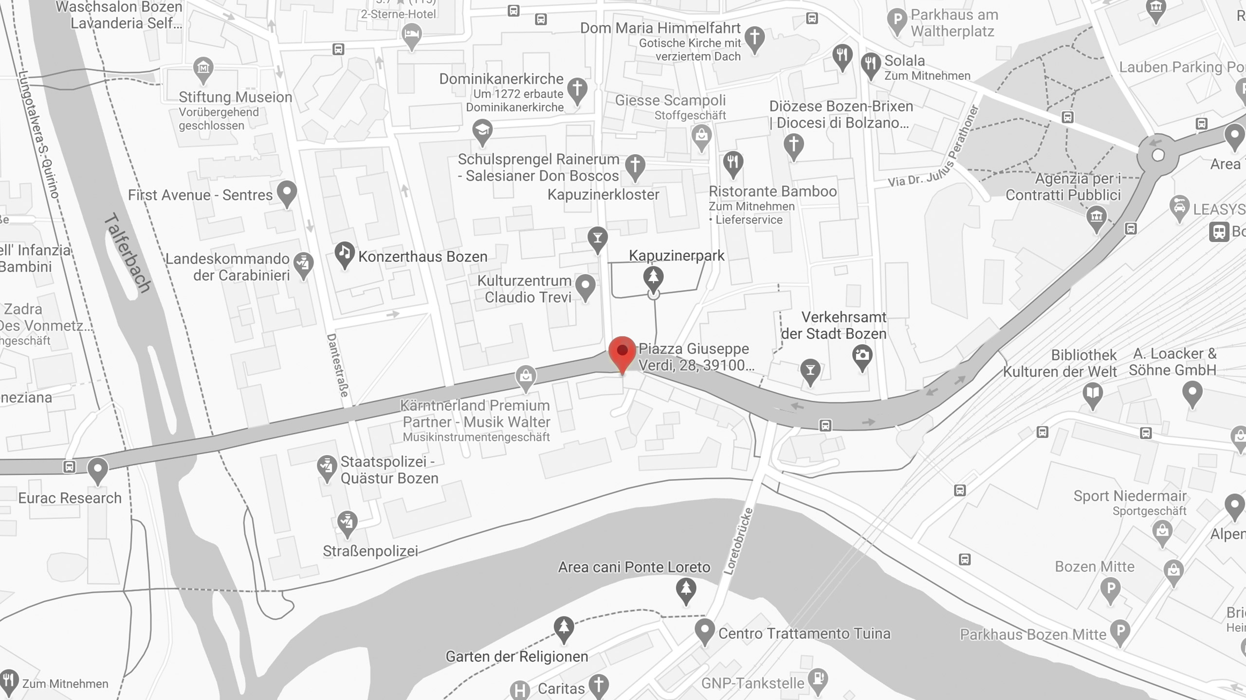 NPi Management Bolzano Mappa NPi Management Bolzano Mappa